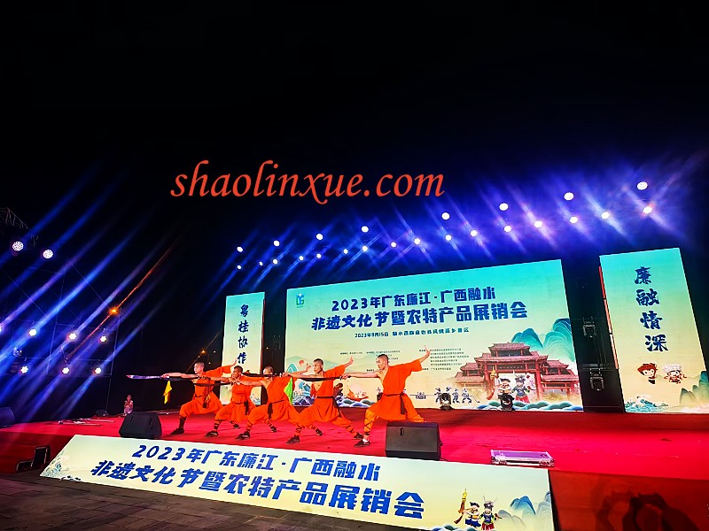 Shaolin Temple Kung Fu Performance in Liuzhou